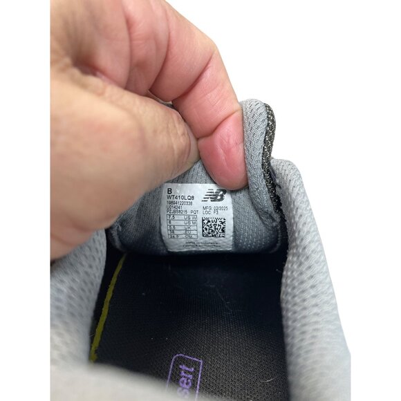 New Balance T 410 Womens Black Purple Trail Running Sneakers Sz7.5B SKU 9487 - Picture 6 of 15